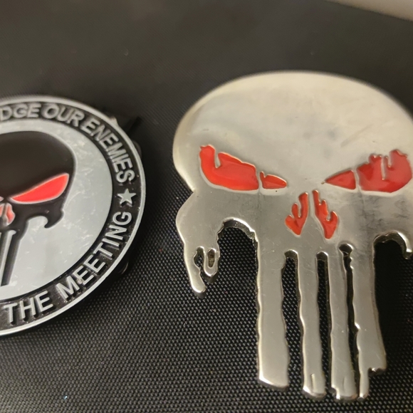 Punisher belt buckles - Picture 1 of 5